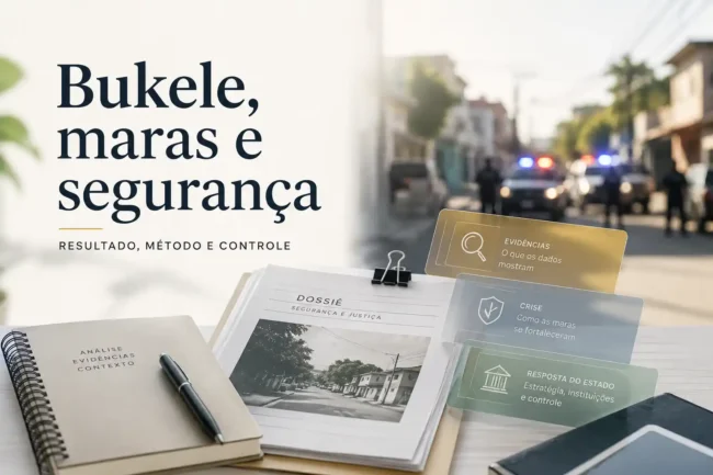 Bukele e segurança em El Salvador: guia da série