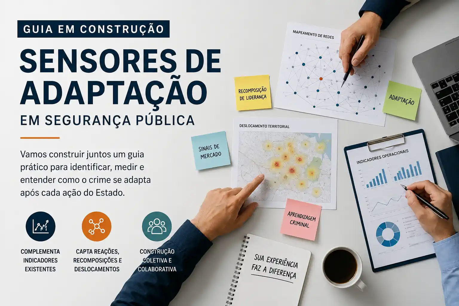 Sensores de Adaptação em Segurança Pública: ajude a construir o guia