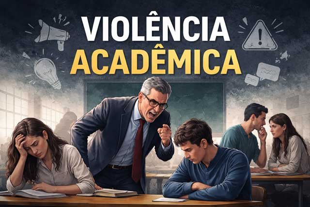 A violência acadêmica não é acaso, mas resultado de decisões, assimetrias e emoções que transformam o saber em imposição.