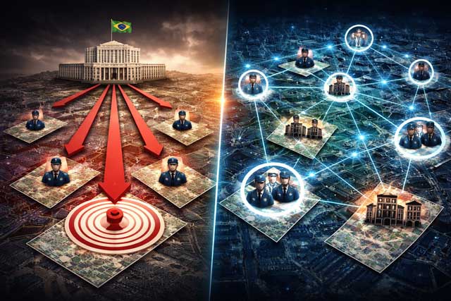 Centralizar o combate ao crime organizado ignora diversidade territorial e reduz capacidade adaptativa no enfrentamento da violência