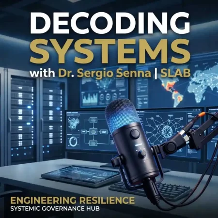 Decoding Systems podcast with Dr Sergio Senna from S-Lab about systemic governance and complex systems