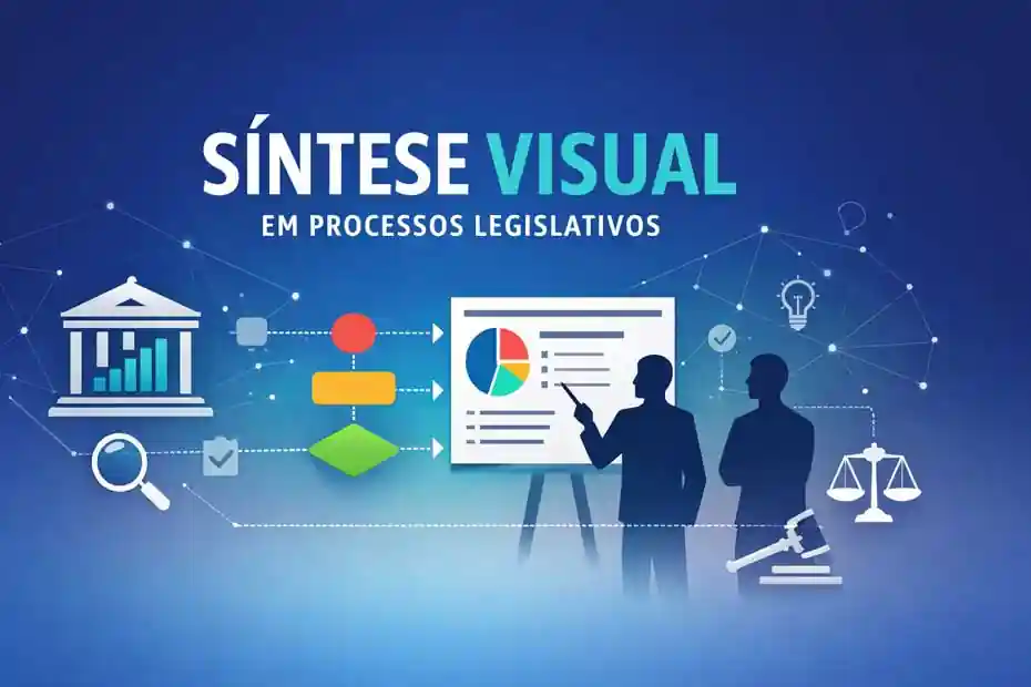 Síntese visual aplicada ao processo legislativo para apoiar decisões parlamentares em ambientes de complexidade institucional
