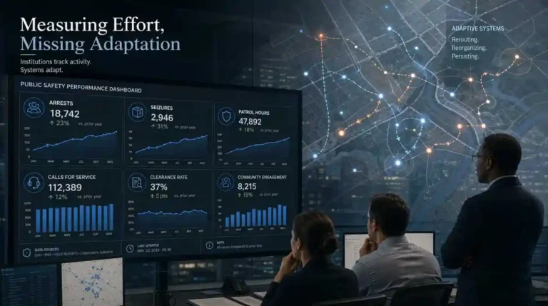 Crime Adaptation Sensors: Why Public Security Must Measure How Crime Learns