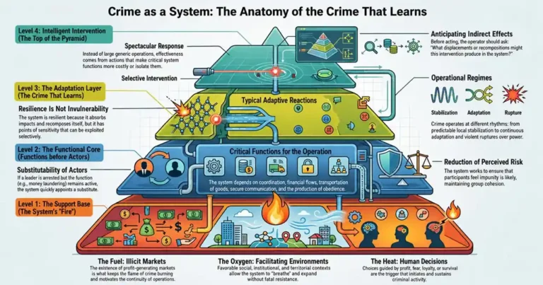 Why Adaptive Organized Crime Learns from the State