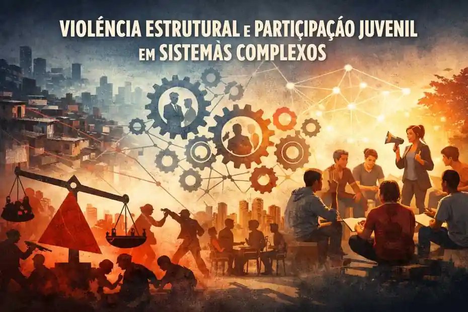 Violência estrutural em sistemas complexos e participação juvenil em redes sociais de prevenção