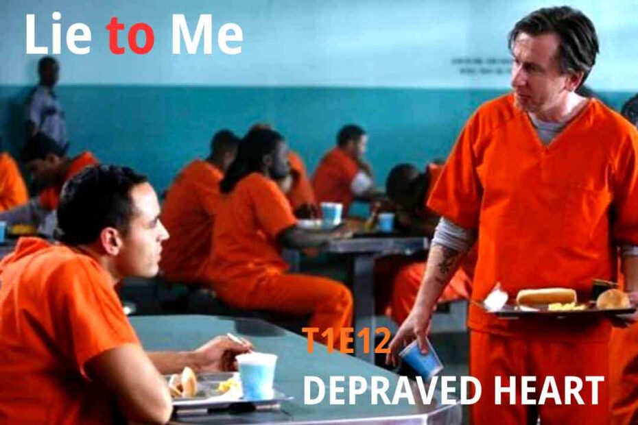 Imagem da série Lie to Me mostrando análise comportamental e leitura de sinais não verbais em cena do episódio Blided