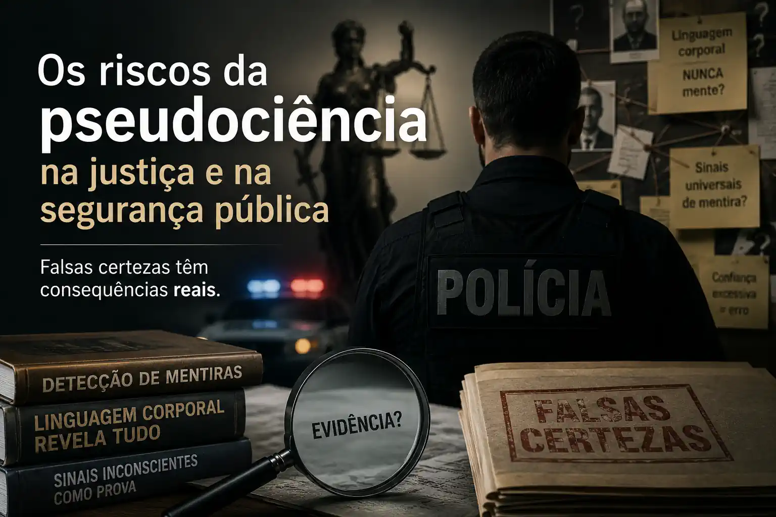 Os riscos da pseudociência na justiça e na segurança pública