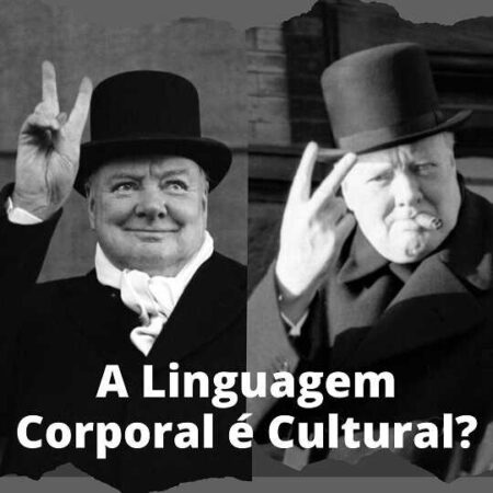 Entenda a diferença entre as versões do gesto em V de Churchill e por que a linguagem corporal precisa ser lida em contexto.