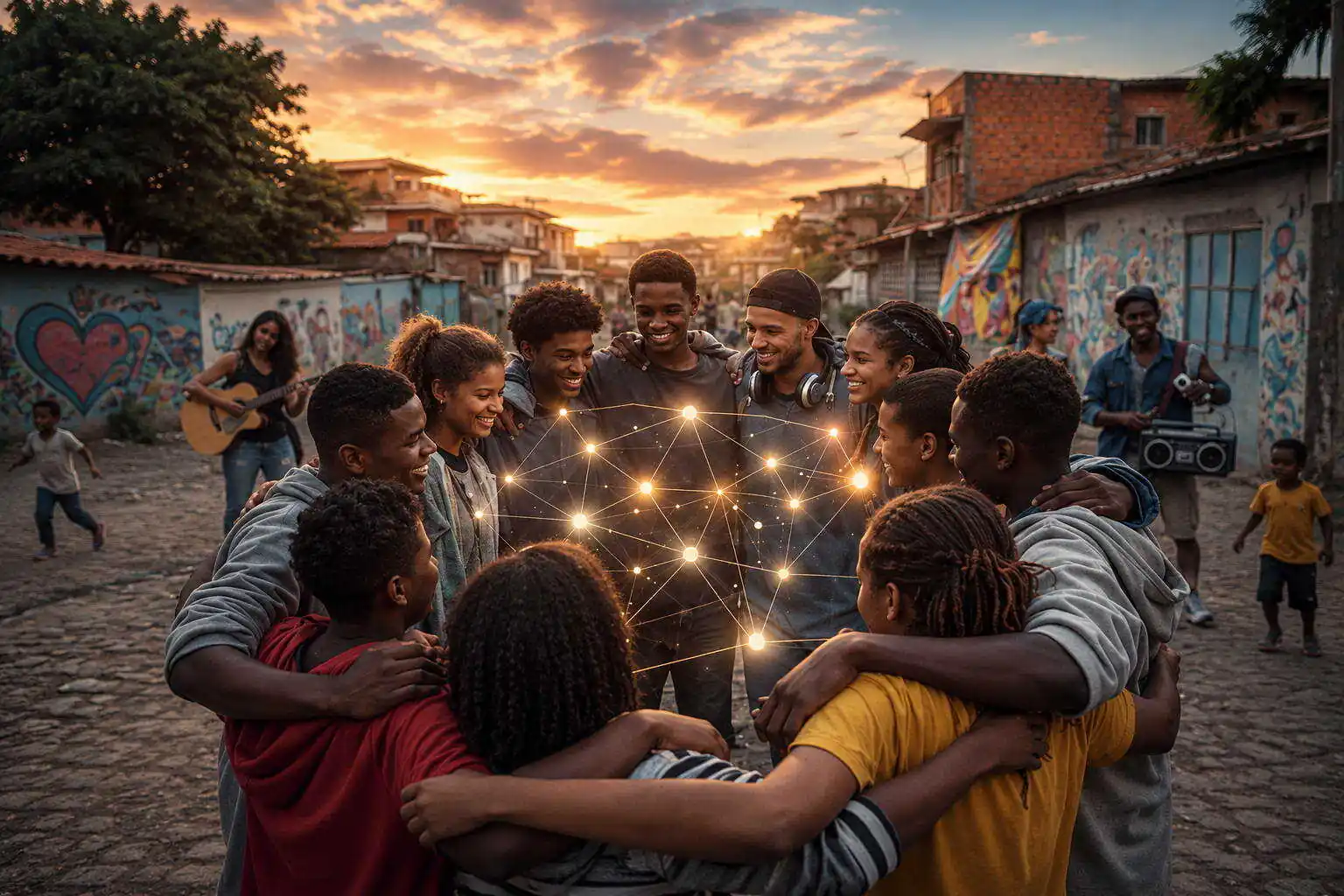Prevenção adaptativa da violência: como redes juvenis mudam sistemas territoriais