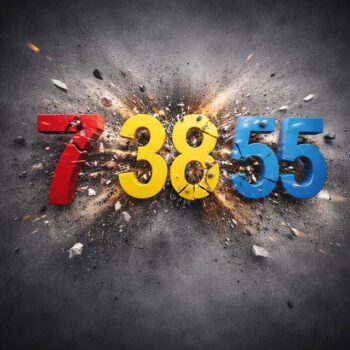 Imagem conceitual que questiona a regra 7-38-55, mostrando o colapso visual do mito dos 93% da comunicação não verbal e a crítica à generalização indevida de estudos científicos sobre comunicação humana.