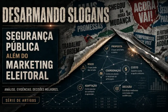 Desarmando Slogans: segurança pública além do marketing eleitoral