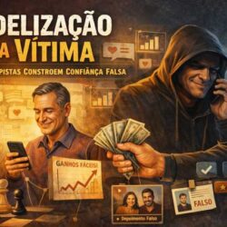 Entenda como a fidelização da vítima transforma curiosidade em confiança e prepara o terreno para fraudes financeiras e emocionais
