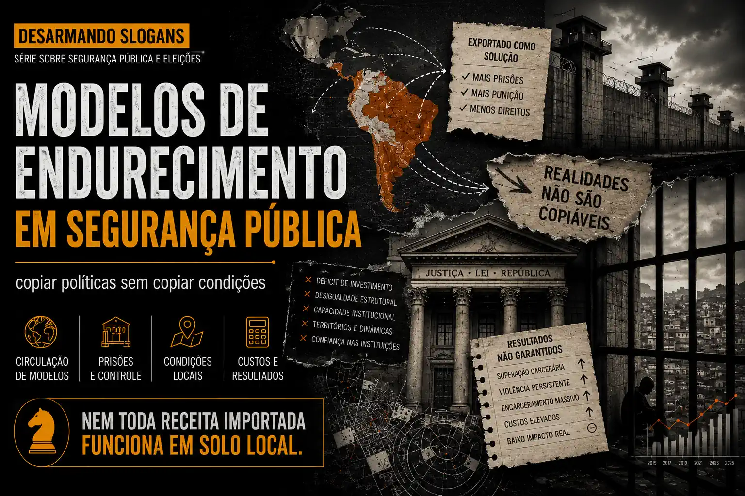 Modelos de endurecimento em segurança pública: copiar políticas sem copiar condições