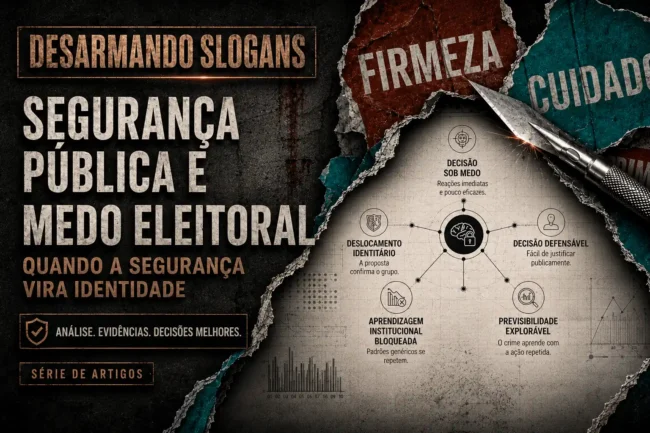 Segurança pública e medo eleitoral: quando a segurança vira identidade eleitoral