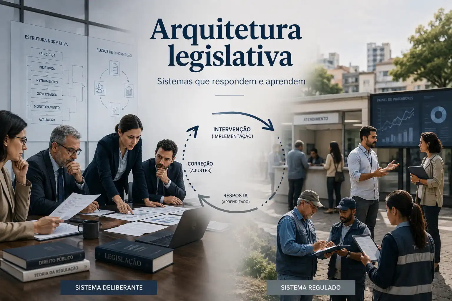 Arquitetura legislativa para sistemas adaptativos