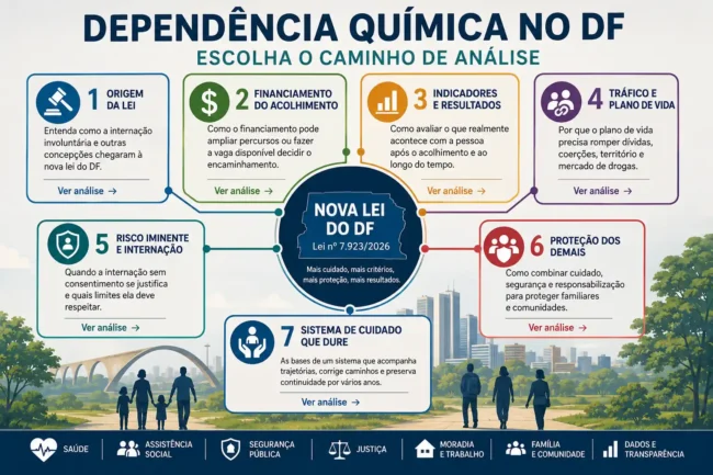 Dependência Química e a Nova Lei do Distrito Federal