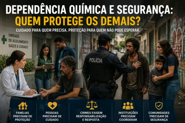 Dependência Química e Segurança: quem protege os demais?