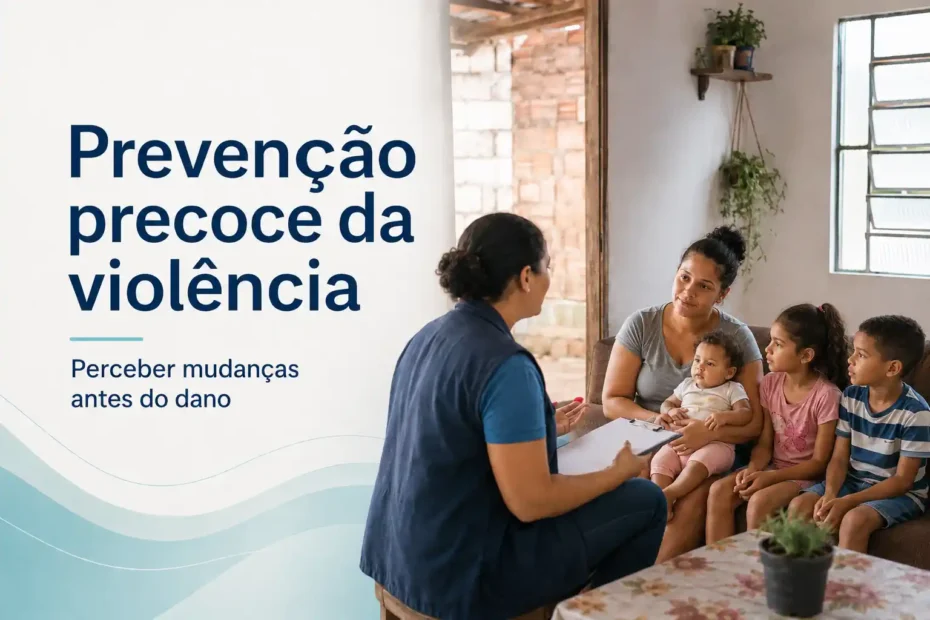 Prevenção precoce da violência com acompanhamento familiar por visita domiciliar
