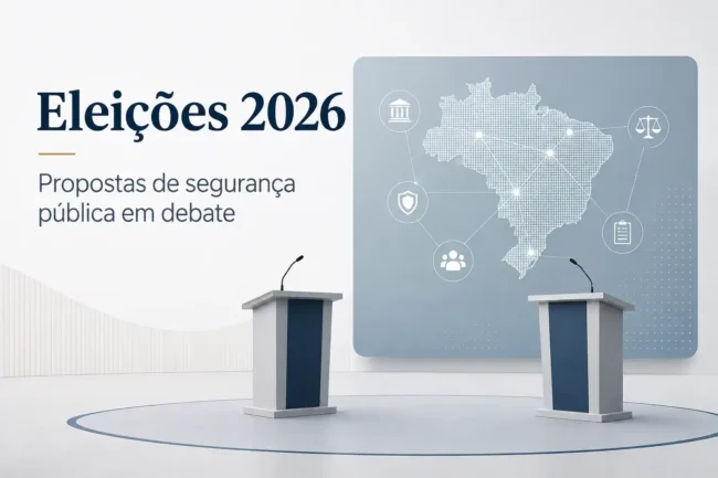 Eleições 2026: propostas de segurança pública em debate